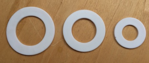 ปะเก็นหน้าแปลนเทฟลอน